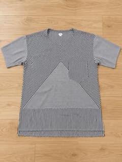 Paul Smith ポールスミス Tシャツ ストライプ 切替 総柄 L 日本製のサムネイル