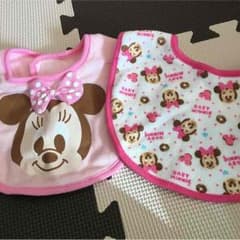 ミニーちゃん スタイ 2枚セットのサムネイル