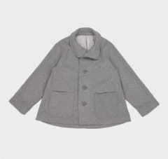 BEAMS BOY グレー ウール混 ジャケットのサムネイル