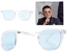 ファットランク クリア サングラス ブルーレンズ PHATRNK ファットランク クリアサングラス ブルーカラーレンズ