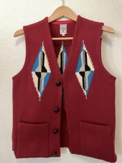 ORTEGA'S チマヨベスト レッド サイズ38 - メルカリ