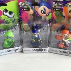 わか様専用アミーボ  スプラトゥーン ボーイ ガール イカ三体セットのサムネイル