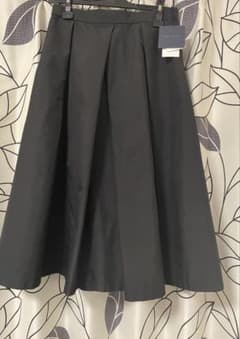 OPAQUE.CLIP NAVY プリーツスカート ブラック 40/Lのサムネイル