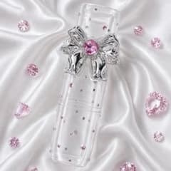 【Pink Bijou Ribbon♡Clear】アイコスデコケース イルマワンのサムネイル