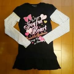 Tシャツ  チュニック。150サイズ。タグなし新品。のサムネイル