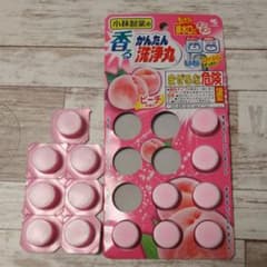 小林製薬の香るかんたん洗浄丸 ピーチの香りのサムネイル