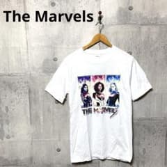The Marvels Marvels 프린트 TT 셔츠 L 화이트