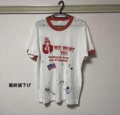 リンガーTシャツ　ヴィンテージ　70sのサムネイル