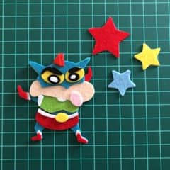 シールフェルト♡しんちゃん　風のサムネイル