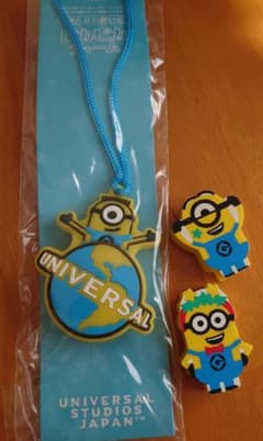 USJ 미니언 반짝반짝 매력 & 지우개 2개