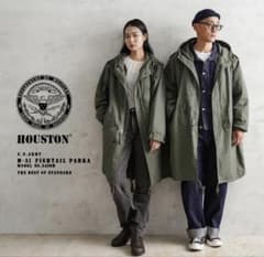 HOUSTONヒューストン米軍 M-51パーカモッズコートライナー付きS - メルカリ