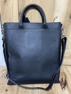 （中古）Jean Rousseau レザートートバッグ　ジャンルソーのサムネイル
