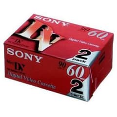 SONY ミニDVカセットテープ2DVM60R3 1パック(2巻) × 2のサムネイル