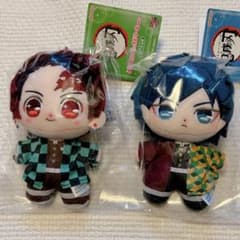 鬼滅の刃 炭治郎 義勇 ぬいぐるみ ぷりぬいたっちどりーむみに ぬい セットのサムネイル