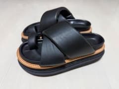 sacai Multiple Sole Sandals 黒 サイズ40 - メルカリ