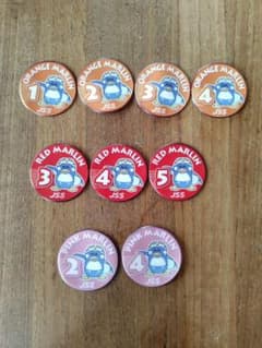 JSS ワッペン オレンジ 赤 ピンク 全9枚 - メルカリ