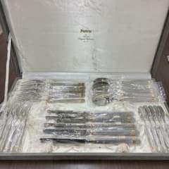 マーシャン パトラ カトラリー25本セット 18-12 高級ステンレスPatra