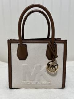 MICHAEL KORS バッグ ショルダーバッグ ホワイト/ブラウンのサムネイル