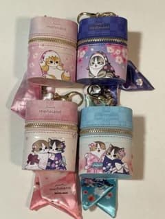 mofusand スカーフチャーム付きポーチ 桜満開 4種セット - メルカリ