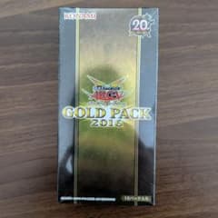 遊戯王 GOLD PACK 2016 未開封BOX シュリンク付き - メルカリ