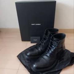 サンローランパリ ウィングチップ レースアップシューズ サンローランパリ ウィングチップ レースアップシューズ - メルカリ