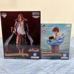 一番くじ ワンピース シャンクス フィギュア 2種セット - メルカリ