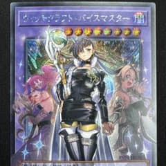遊戯王 ウィッチクラフト・バイスマスター シークレットレア オーバー 