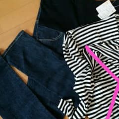 二点セットのマタニティの服のサムネイル