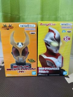 仮面ライダーアギト＆ウルトラマンメビウス フィギュア2点セットのサムネイル