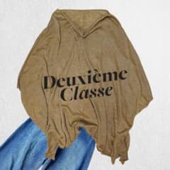 Deuxieme Classeドゥーズィエムクラス リネン 麻ポンチョ Deuxieme Classeドゥーズィエムクラス リネン 麻ポンチョ - メルカリ