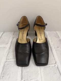 Yves Saint Laurent 스트랩 펌프스 블랙 36