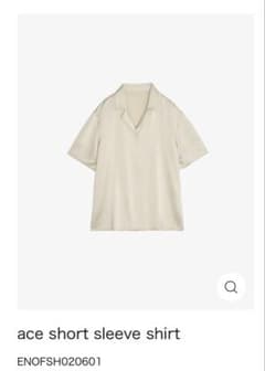 ENOF ace short sleeve shirt ecru 02 - メルカリ
