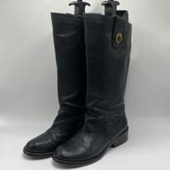 ⁠MARC BY MARC JACOBS レザーブーツ 黒 36(約23cm)⁠