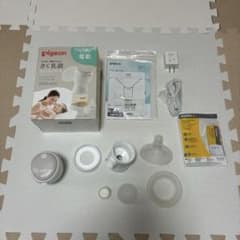 Pigeon 母乳アシスト搾乳機 電動handy fit+ メデラ母乳パック付のサムネイル