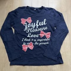 長袖Tシャツ☆140☆リボンのサムネイル