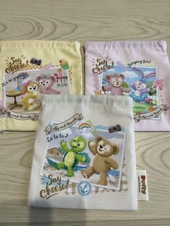 ダッフィー＆フレンズ 巾着 3枚セットのサムネイル