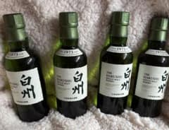 サントリー 白州 シングルモルト ウイスキー 180ml 4本セット - メルカリ