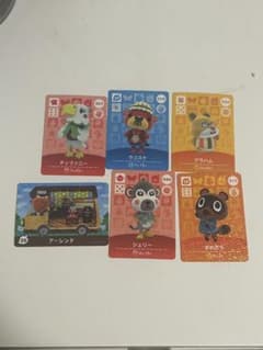 あつ森 amiibo まとめ売り グラハム ティファニー まめきちなどのサムネイル