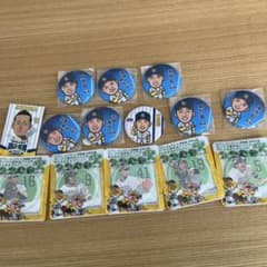 若鷹ガチャ 福岡ソフトバンクホークス 缶バッジセット 柳田悠岐 千賀滉