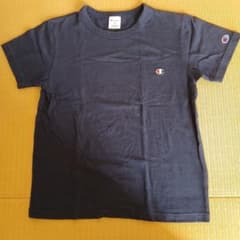Champion キッズ Tシャツ ネイビー &ブラック160　2枚のサムネイル