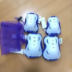 紫色 プロテクターセット 収納ネット付きのサムネイル