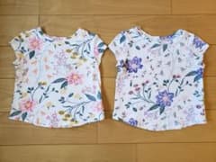 双子　OLD NAVY　Tシャツ　花柄のサムネイル