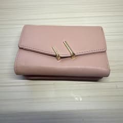 三つ折り財布 ピンクのサムネイル