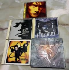 まとめ売り】 B'z 初期アルバム4枚 ＋ 稲葉浩志 ソロ1枚 計5枚セット