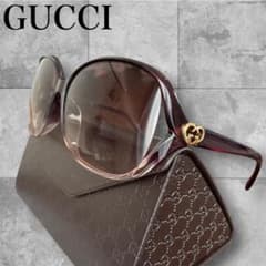 【美品】GUCCI サングラス ラブリーハート ブラック ブルー グッチ GUCCI サングラス ラブリーハートモチーフ インターロッキング