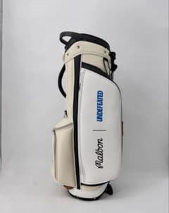 マルボンゴルフバッグ malbon キャディバッグ スタンドバッグ ホワイト