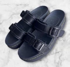 Dr.Martens ドクターマーチンMYLES サンダルUK6黒24-25 - メルカリ