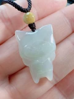 R1-0297天然本翡翠 《本物保証》 翡翠ペンダント ネックレス - メルカリ