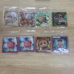 ワンピースvol13ウエハース ニカ&ボニー、ベガパンク、ゾロ、カイドウ、五老星のサムネイル