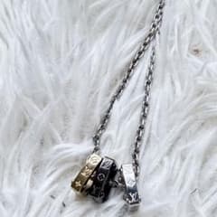 ルイヴィトン M00675 ペンダント モノグラム ボールド ネックレス